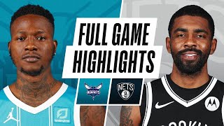 HORNETS at NETS  FULL GAME HIGHLIGHTS  April 1 2021 [upl. by Zacharie]