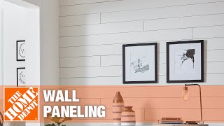 Wall Paneling Ideas  The Home Depot [upl. by Suivatnom116]