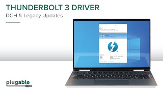 Thunderbolt 3 DCH and Legacy Driver [upl. by Senoj]