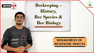 Beekeeping  History Bee species And Bee Biology [upl. by Ecar]