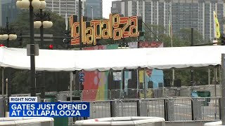 Lollapalooza kicks off in Grant Park [upl. by Charlot395]