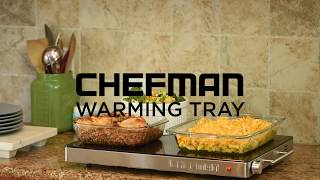 Chefman Product Feature Warming Tray [upl. by Coridon]