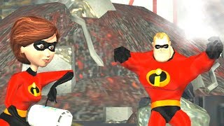 The Incredibles 2004  All Cutscenes [upl. by Selec]