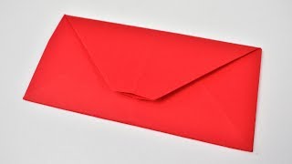 COMO HACER UN SOBRE DE PAPEL DE CARTA PASO A PASO FACIL Y RAPIDO ORIGAMI FACIL [upl. by Esther]