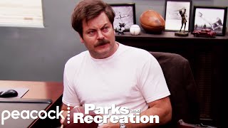 Ron Swansons Birthday Surprise  Parks and Recreation [upl. by Uphemia533]