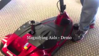 PRIDE REVO 3 WHEEL MOBILITY SCOOTER  Demonstration [upl. by Bernadette]