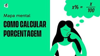 COMO CALCULAR PORCENTAGEM  QUER QUE DESENHE [upl. by Sianna]