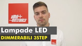 Lampada LED Dimmerabile 3 Step  LB13016WW2 [upl. by Helena34]