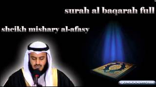 Mishary alafasy Surah Albaqarah with audio english translation [upl. by Shirl899]