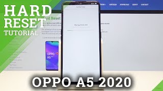 HARD RESET OPPO A5 2020  Wipe Data  Erase Storage [upl. by Torry]