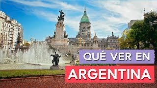 Qué ver en Argentina 🇦🇷  10 Lugares Imprescindibles [upl. by Airamahs]