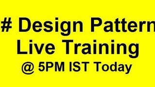 Design Pattern Training  Design Pattern C Tutorial  CSharp Design Patterns Course [upl. by Chas]