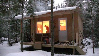 Off Grid Cabin In The Woods part 2 [upl. by Atiker]