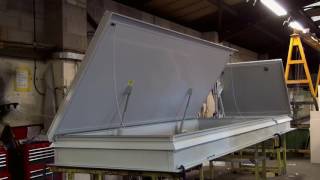 Surespan Roof Access Hatch and Automatic Smoke Vent [upl. by Ettereve]