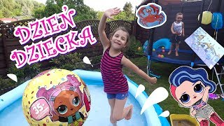 DZIEŃ DZIECKA VLOG 41 kids day party and unboxing  po polsku [upl. by Leanora]