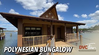 Bungalow Room Tour  Disneys Polynesian Villas amp Bungalows [upl. by Binnings]