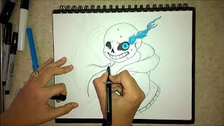 How to draw Sans general audiences [upl. by Arimat170]