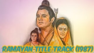 Ramayana Title Track 1987  Mangala Bhavana  Sujita Priyadarshini  Cover Song  Ram Bhajan [upl. by Sucramej]