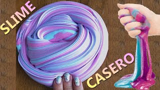 COMO HACER SLIME FACIL 1 INGREDIENTE  SIN BORAX [upl. by Aiksa]