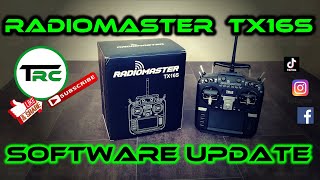 RadioMaster TX16S  Software Update 4K [upl. by Leahcimal]