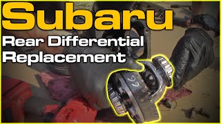 Subaru Rear Differential Replacement [upl. by Lahcar102]