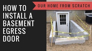 How to Install a Basement Egress [upl. by Cahn]