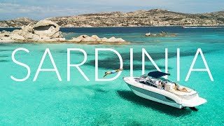 THE BLUEST WATER IN THE WORLD  Sardinia Italy [upl. by Eelyah]