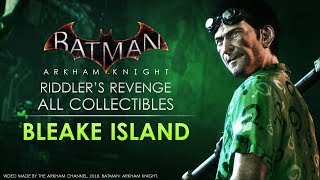 Batman Arkham Knight – Riddler Trophies – Bleake Island [upl. by Toinette]