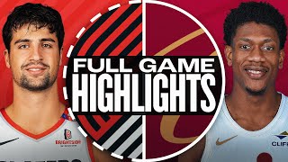 TRAIL BLAZERS at CAVALIERS  FULL GAME HIGHLIGHTS  March 2 2025 [upl. by Kentiggerma]