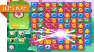 Lets Play  Candy Crush Jelly Saga iOS Level 26  44 [upl. by Arrekahs63]