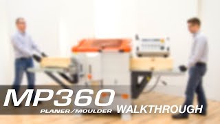 MP360 Foursided PlanerMoulder Walkthrough  WoodMizer [upl. by Alekim]