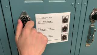 How to Open a Locker for middle schoolers [upl. by Hawkie]