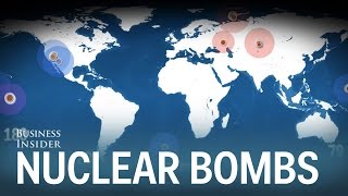 Every nuclear bomb explosion in history [upl. by Doolittle]