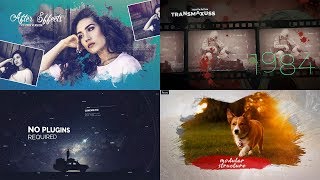 Top 10 SLIDESHOW Template After Effects 💖 [upl. by Yasu889]