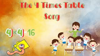 The 4 Times Table Song Multiplying by 4  Silly School Songs [upl. by Apthorp]