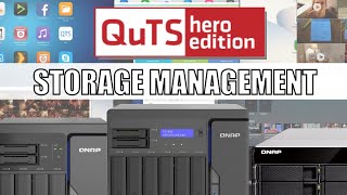 QNAP QuTS Hero ZFS Storage Manager Overview [upl. by Sarson]