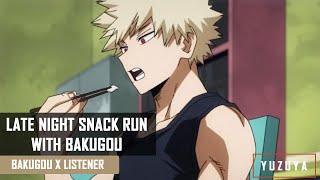 Late Night Snack Run With Bakugou ASMR  Bakugou x Listener Breathing Sleep Noises [upl. by Acsecnarf]