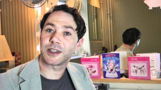 Reece Sheersmith Interview  Betty Blue Eyes  Novello Theatre [upl. by Aggappe16]