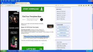 Epson xp 245 Printer Driver Download [upl. by Baecher210]