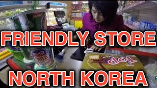 FRIENDLY STORE IN NORTH KOREA [upl. by Snave]