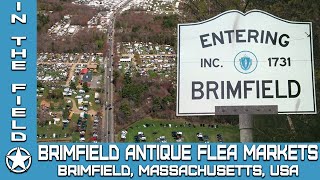 The Largest Outdoor Flea Market in the Northeastern United States Brimfield Antique Flea Markets [upl. by Erie]