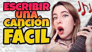 ¿Como escribir una canciónFÁCIL 👍 [upl. by Atsyrt763]