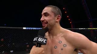 UFC 254 Robert Whittaker Octagon Interview [upl. by Basir483]