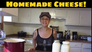 How To Make Homemade Cheese Simple Cheap amp Delicious [upl. by Ennire]