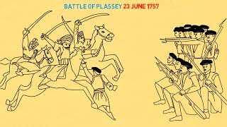 Battle of Plassey 1757 Explained [upl. by Annadiana]