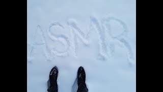 ASMR  Playing amp Walking In Fresh Snow❄️  No Talking [upl. by Innoc]