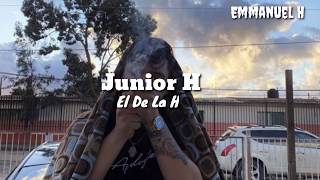 Junior H  El De La H letraLyrics [upl. by Neyrb]