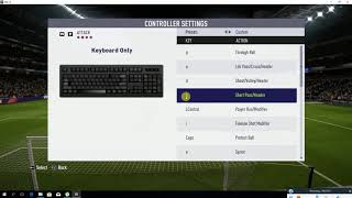 FIFA 18 HOW TO CHANGE CONTROLS KEY FOR PC [upl. by Ilona]