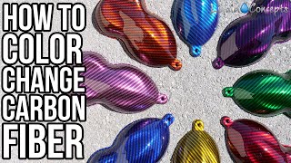 HOW TO COLOR CHANGE CARBON FIBER  Liquid Concepts  Weekly Tips and Tricks [upl. by Rinna342]