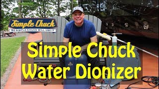 Simple Chuck Water Deionizer with Kanzle Pressure Washer [upl. by Meier]